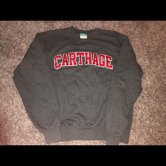 carthage college sweatshirt